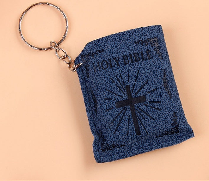 Porte-Clés Mini Bible Sainte