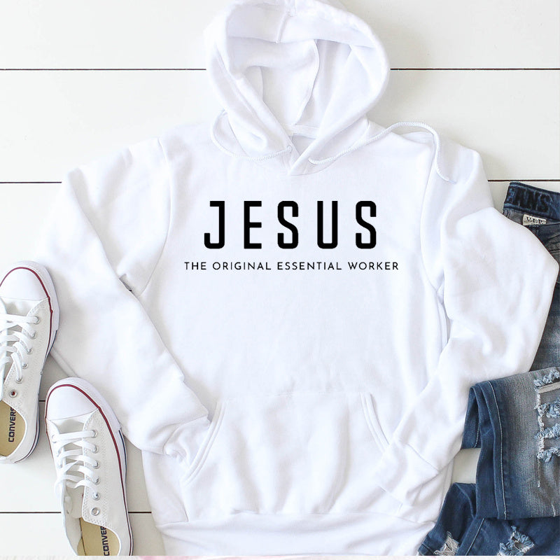 Hoodie Avec Motif Chrétien