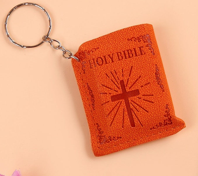 Porte-Clés Mini Bible Sainte