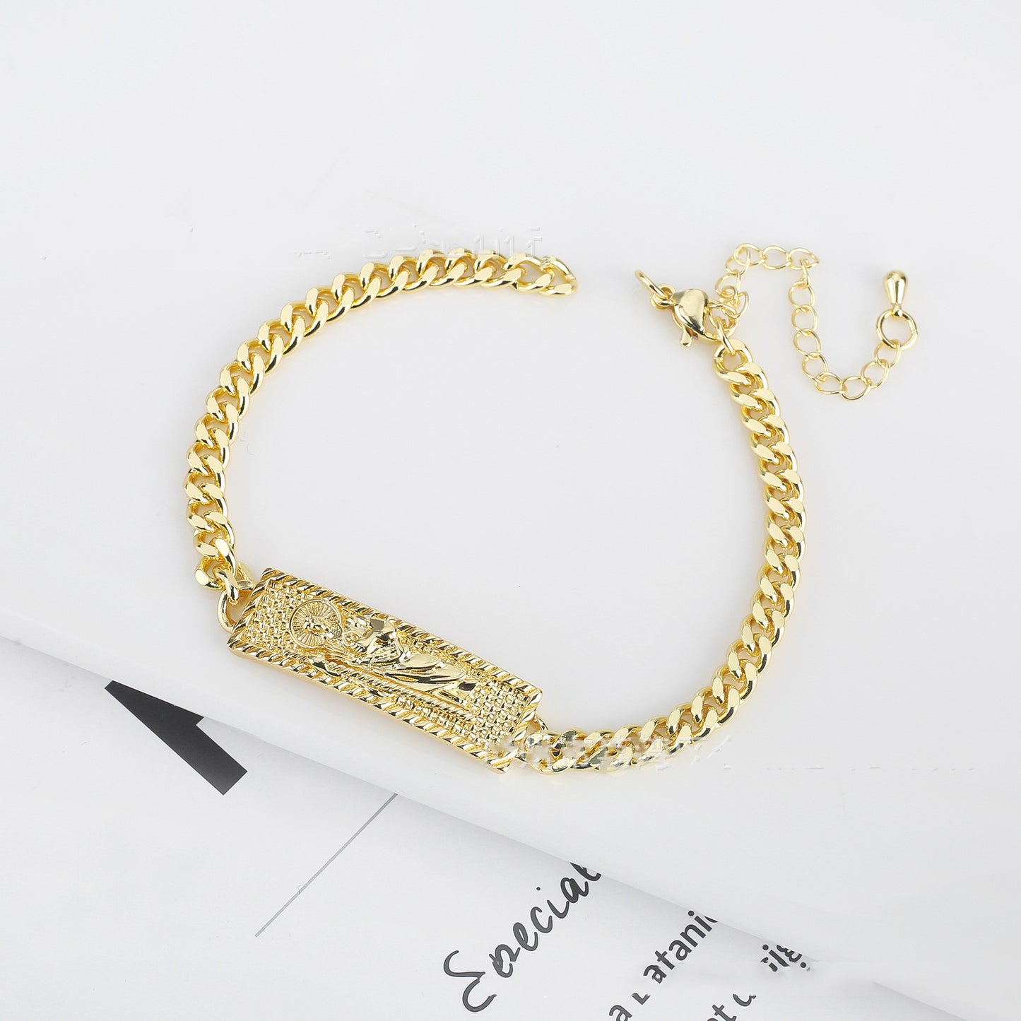 Bracelet Ornemental Avec Chaîne Jésus