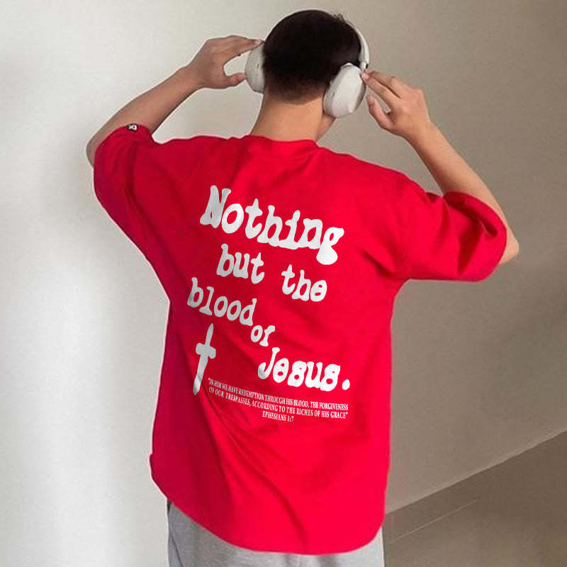 T-shirt "Rien que le Sang de Jésus"