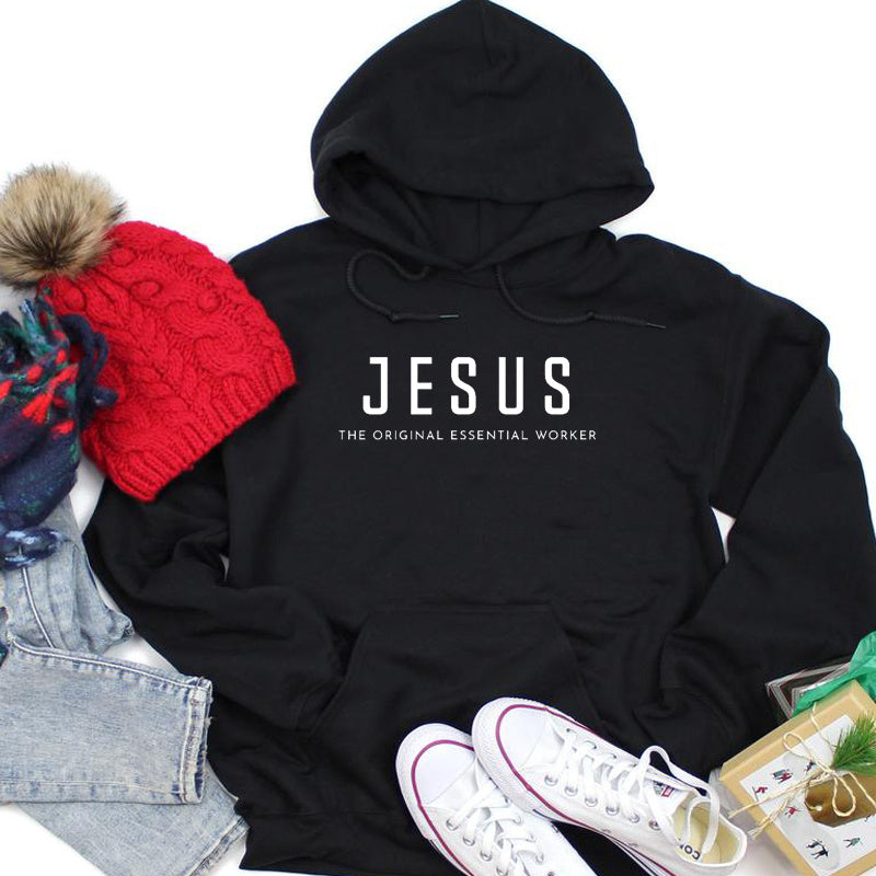 Hoodie Avec Motif Chrétien