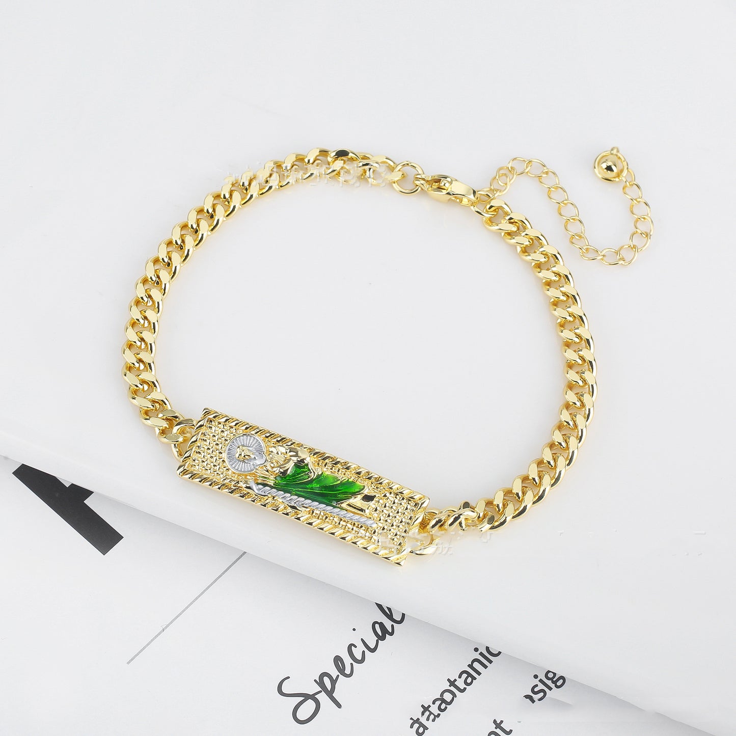 Bracelet Ornemental Avec Chaîne Jésus