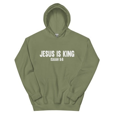 Hoodie "Jésus est Roi"