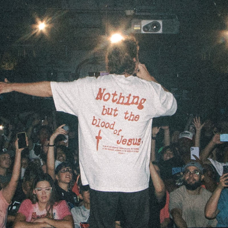 T-shirt "Rien que le Sang de Jésus"