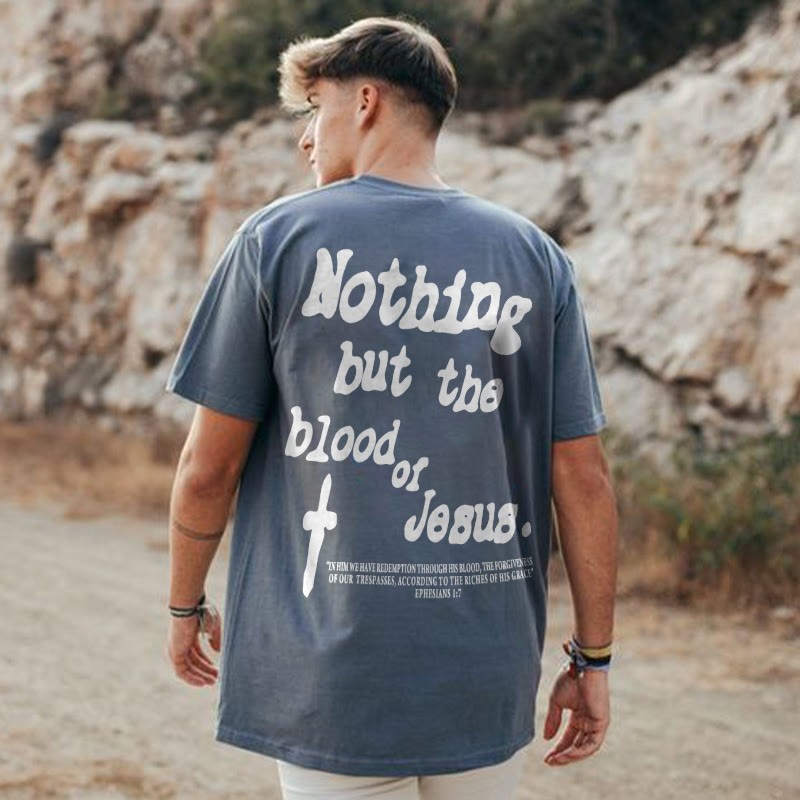 T-shirt "Rien que le Sang de Jésus"