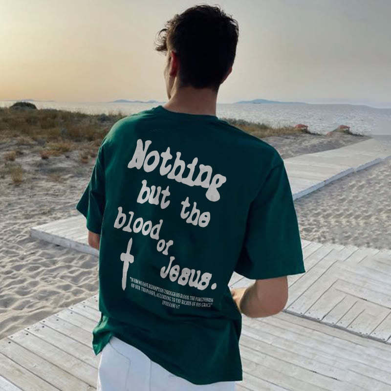 T-shirt "Rien que le Sang de Jésus"