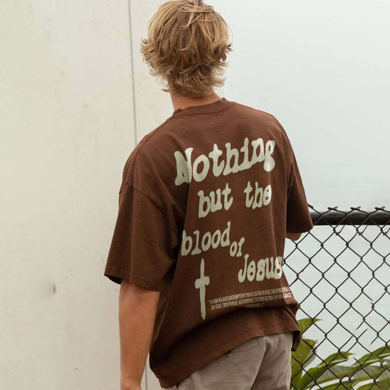 T-shirt "Rien que le Sang de Jésus"