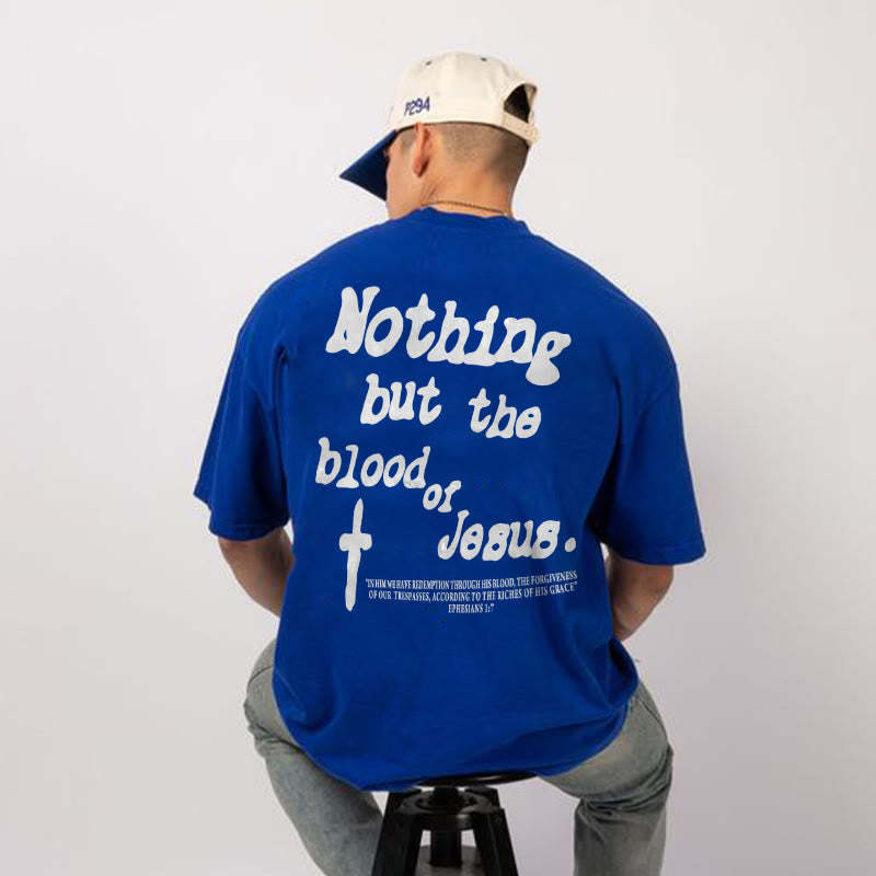 T-shirt "Rien que le Sang de Jésus"