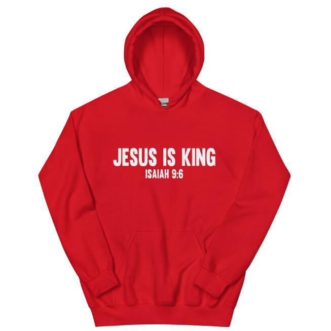 Hoodie "Jésus est Roi"