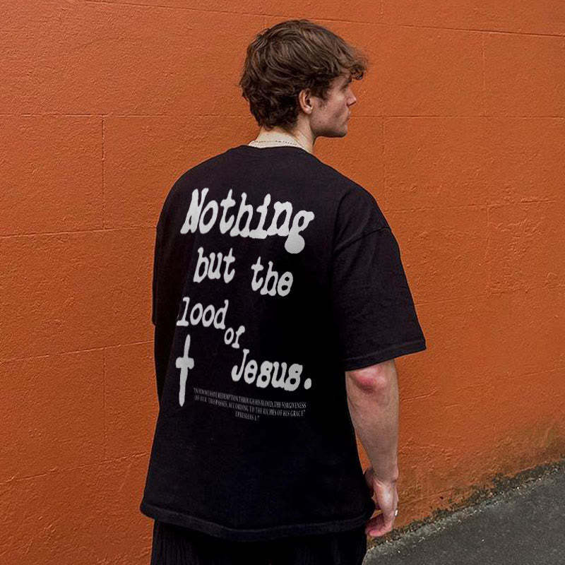 T-shirt "Rien que le Sang de Jésus"