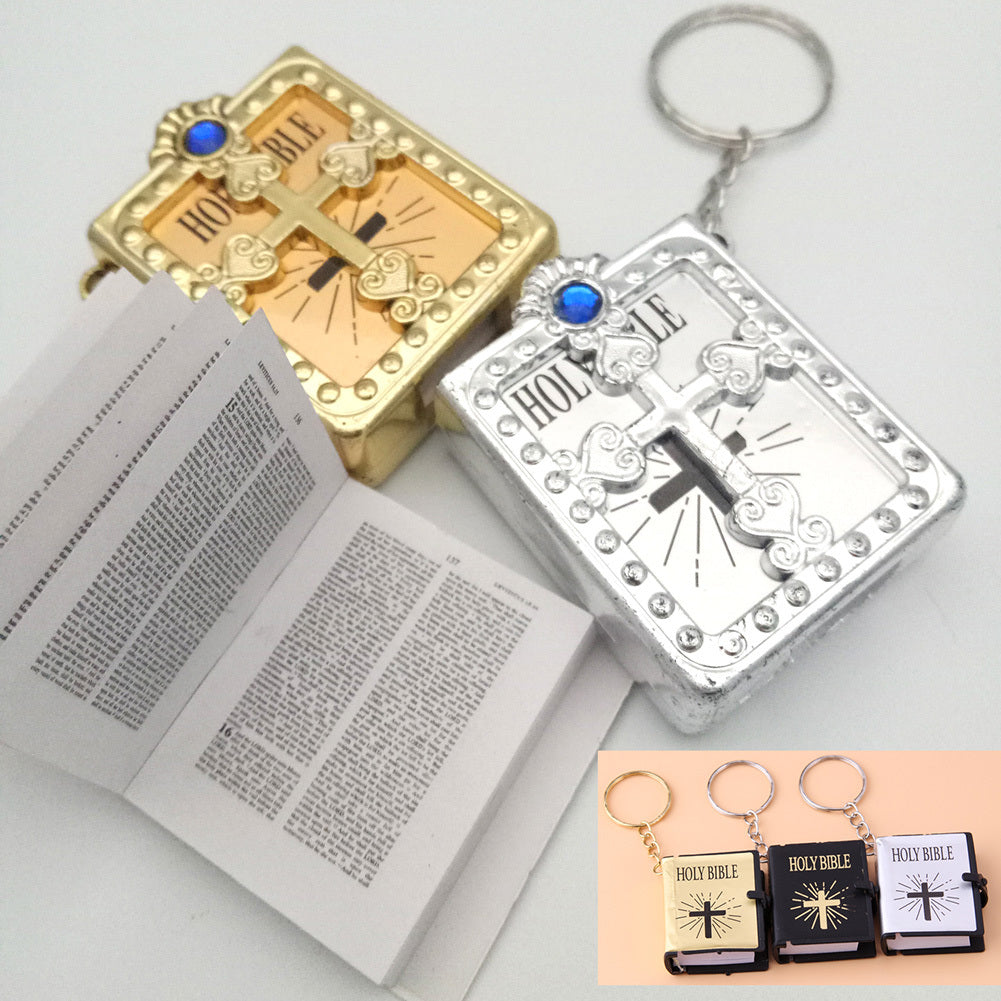Porte-Clés Mini Bible Sainte