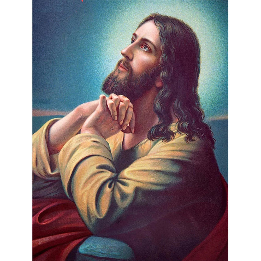 Peinture Diamant Jésus – Mosaique Brodée