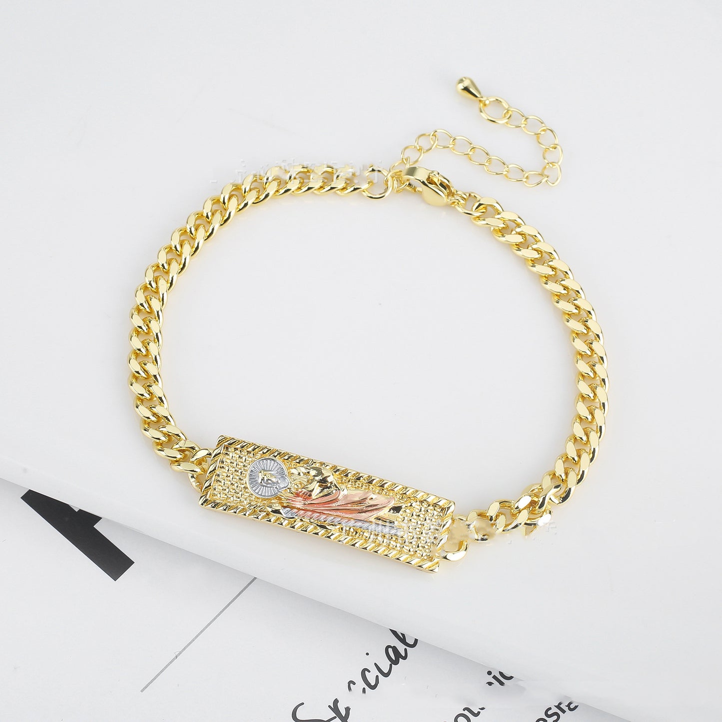 Bracelet Ornemental Avec Chaîne Jésus