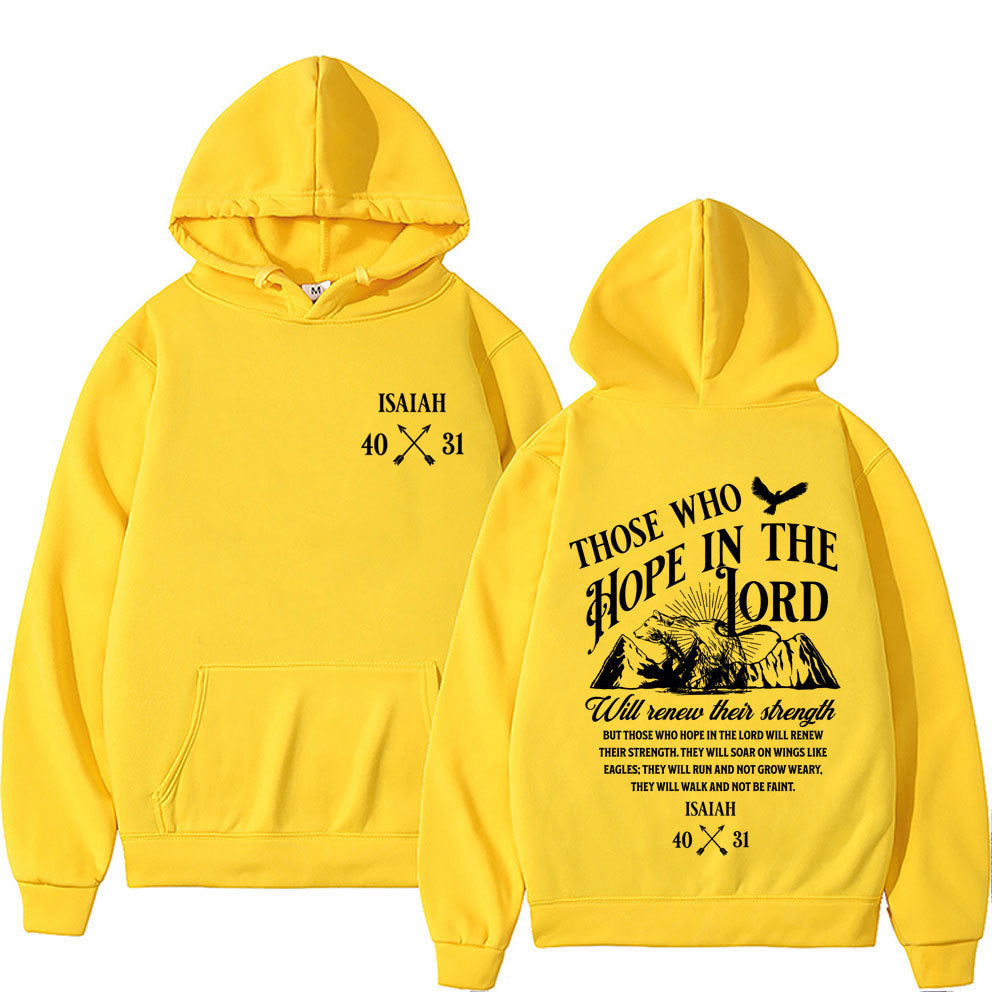 Hoodies de Foi Éclairants