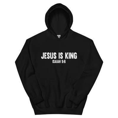 Hoodie "Jésus est Roi"
