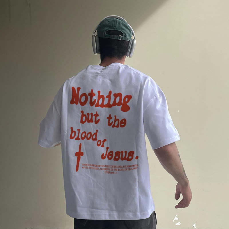 T-shirt "Rien que le Sang de Jésus"