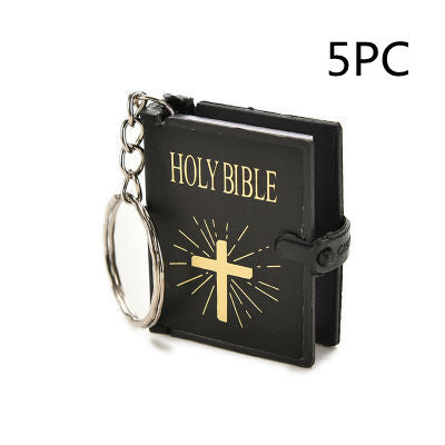 Mini Bible Shaped Keychain