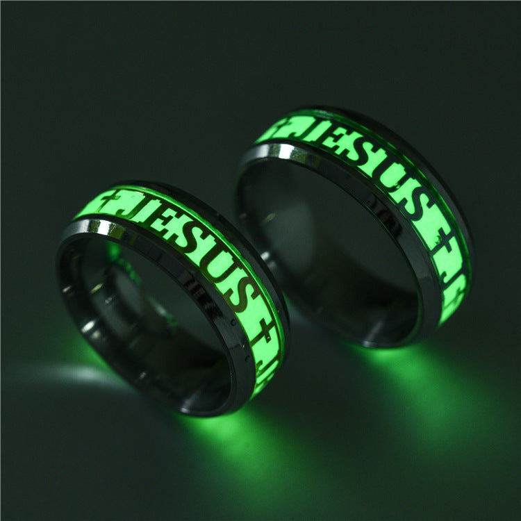 Luminous Jesus Ring