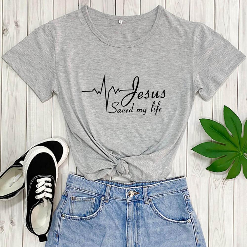 The “Jesus Saved My Life” T-shirt