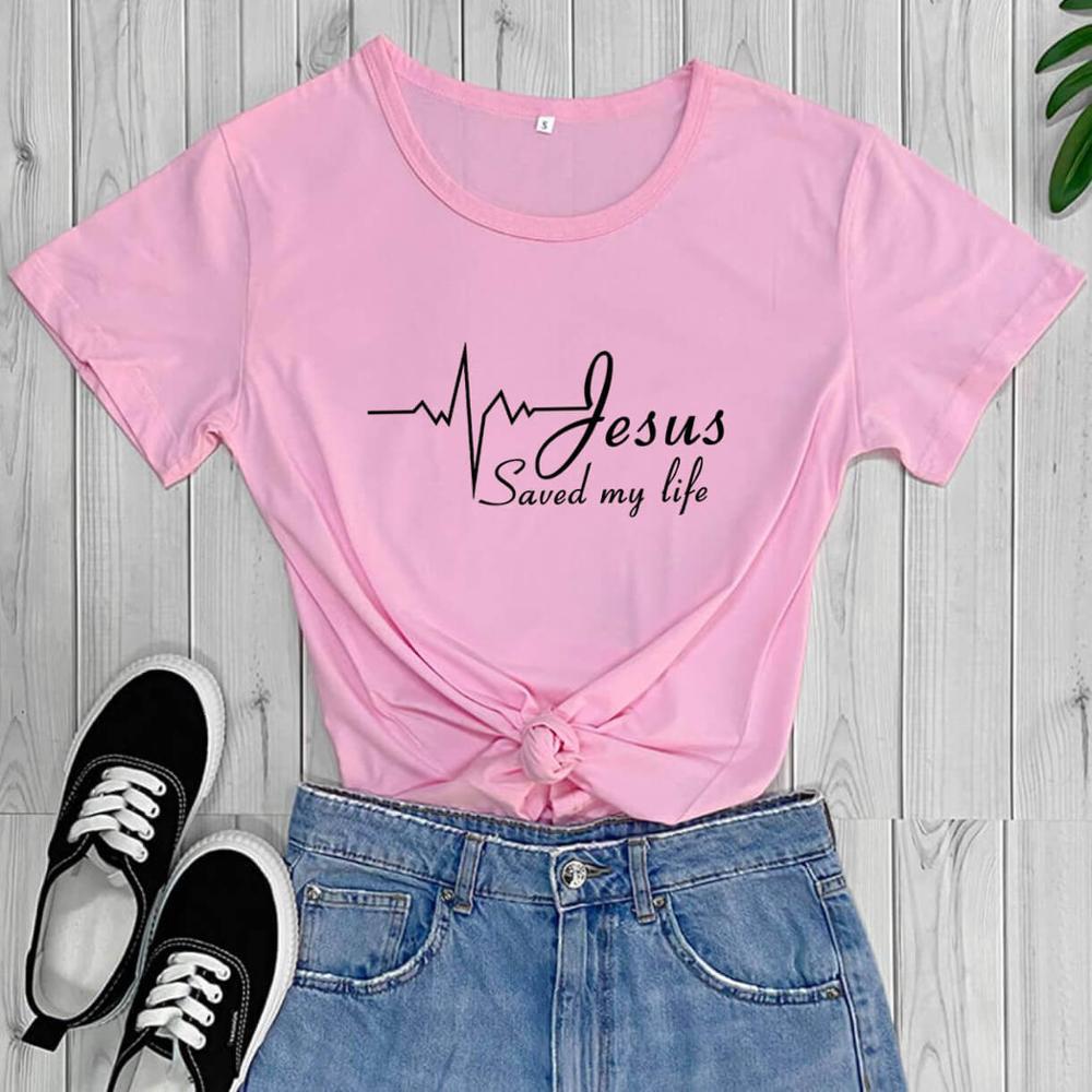 The “Jesus Saved My Life” T-shirt