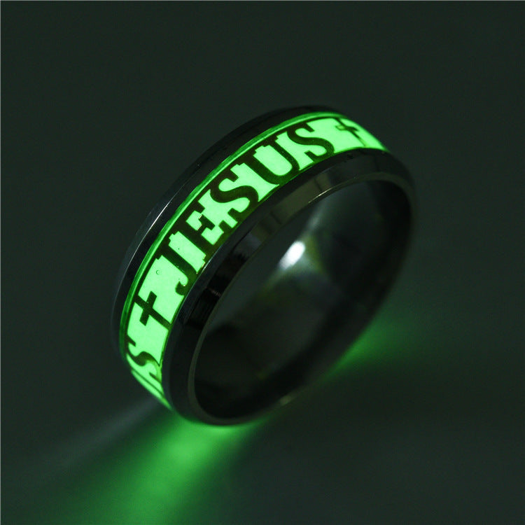 Luminous Jesus Ring