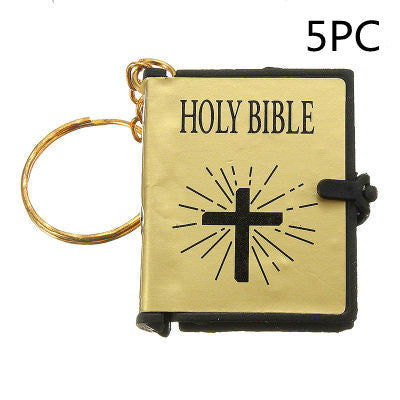 Mini Bible Shaped Keychain