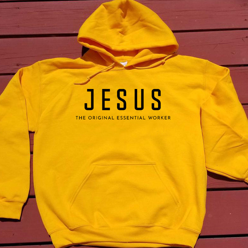 Hoodie With Christian Motif