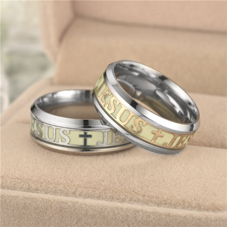 Luminous Jesus Ring