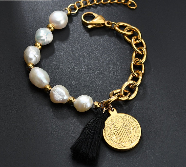 Jesus Gold Bracelet 