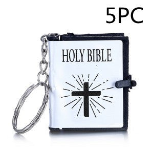 Mini Bible Shaped Keychain